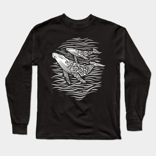 ballena jorobada Long Sleeve T-Shirt